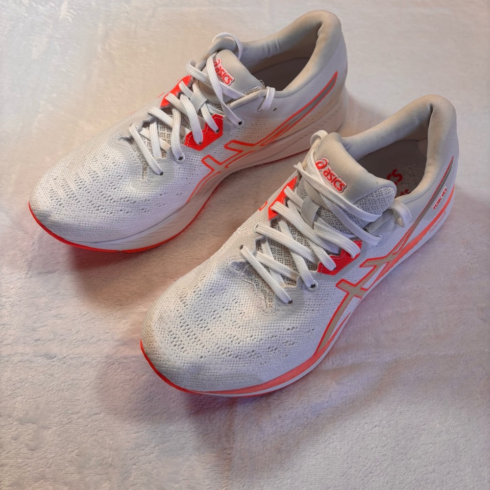 Asics Women's Running Shoes - Blue and White